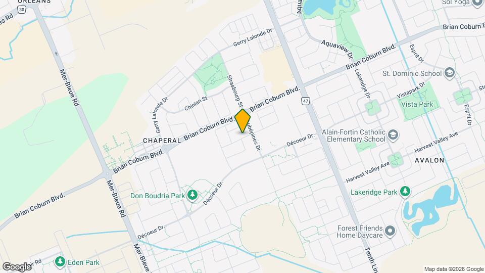 541 Hyssop St Map and Location Details