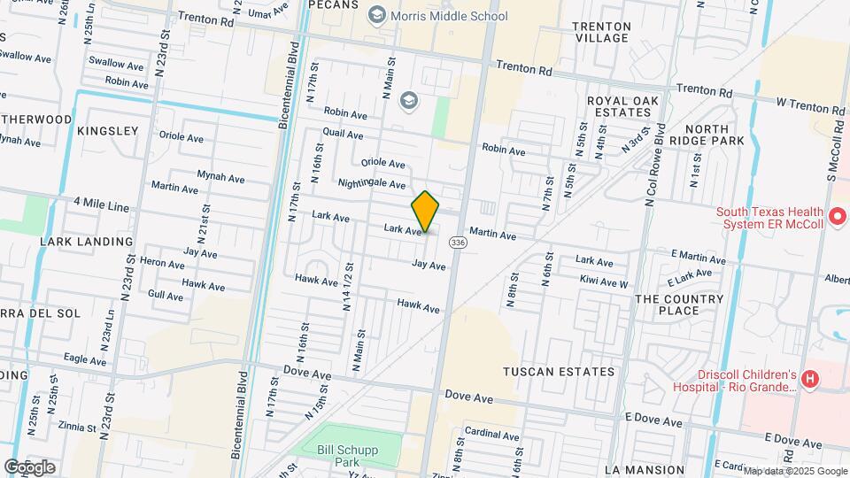 6225 N 11th St Map and Location Details
