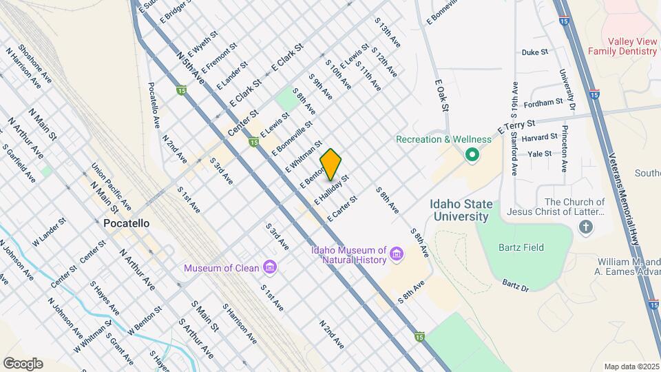 734 E Halliday St Map and Location Details