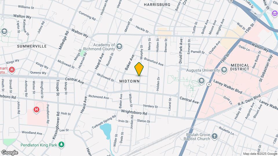 1203 Murphy St Mapa y Detalles de la Ubicación