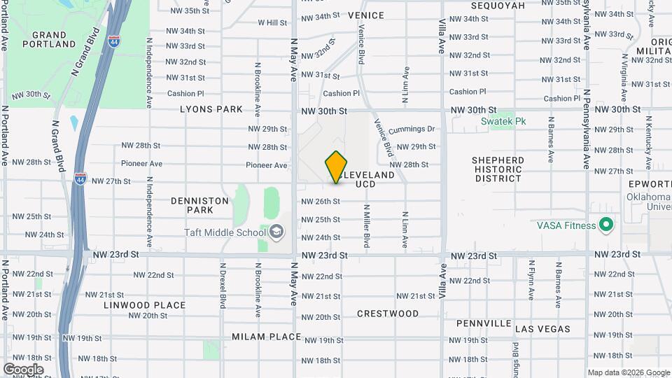 2736 NW 27th St Map and Location Details