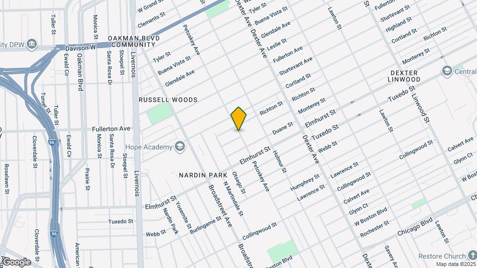 4200 Monterey St, Unit 4200 Monterey Mapa y Detalles de la Ubicación