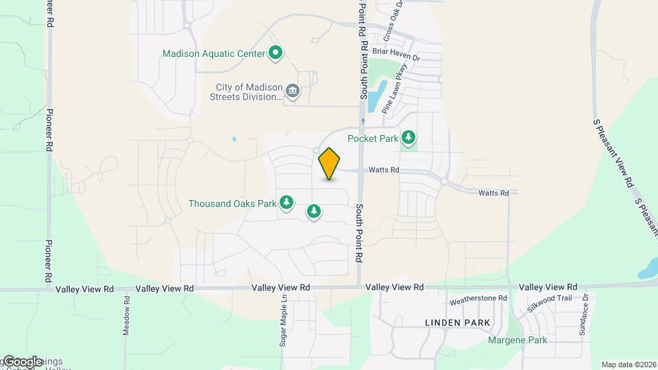 9626 Sweet Autumn Dr Map and Location Details