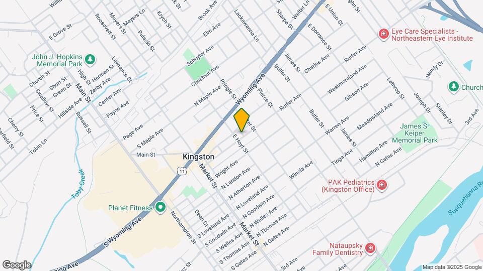 314 Rutter Ave, Unit Rutter Ave Map and Location Details