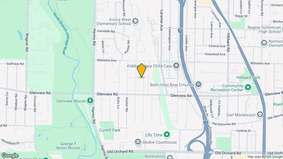 844 Juniper Rd Map and Location Details