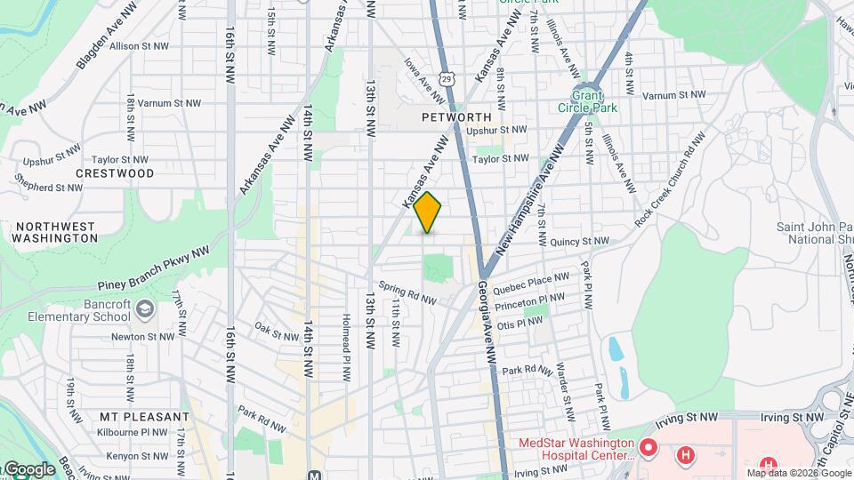 3803 10th St NW Map and Location Details