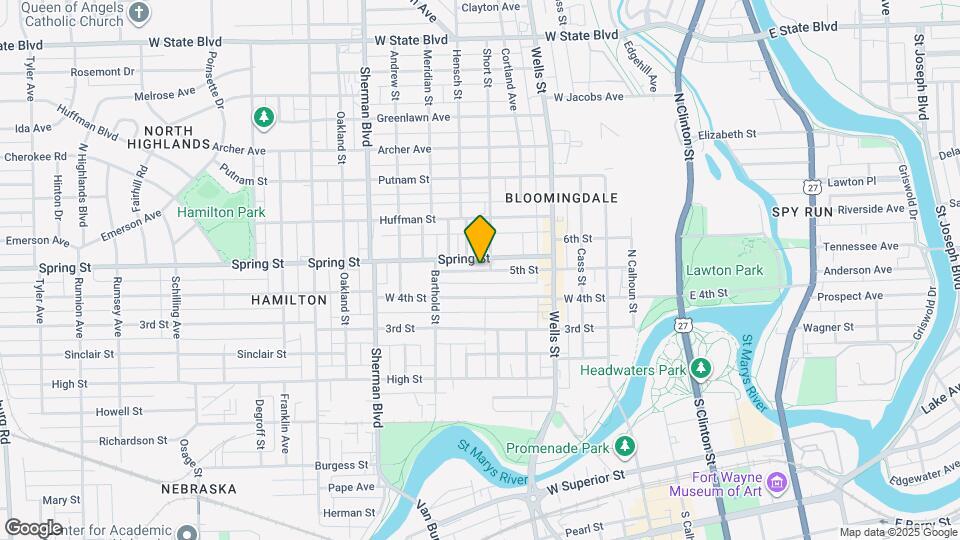 612 5th St Map and Location Details