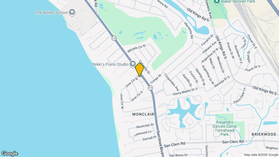 2449 Jose Cir N Map and Location Details