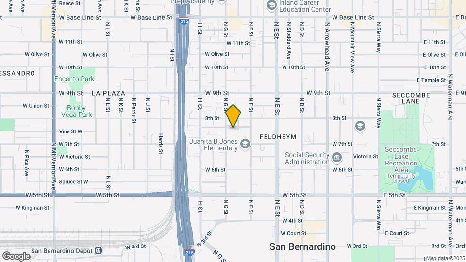 754 Berkeley Ave Map and Location Details