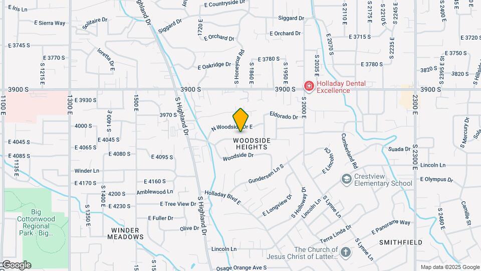 1829 E Severn Dr Map and Location Details