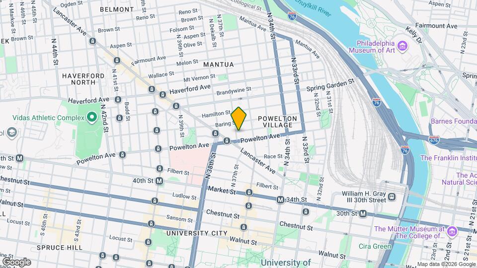 305 N 37th St Map and Location Details