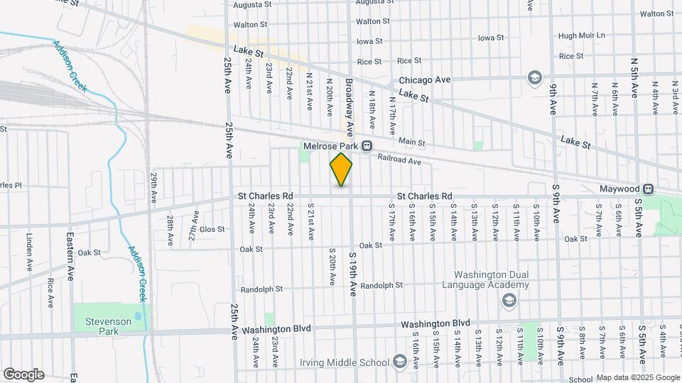 1909-1913 Saint Charles Rd Mapa y Detalles de la Ubicación