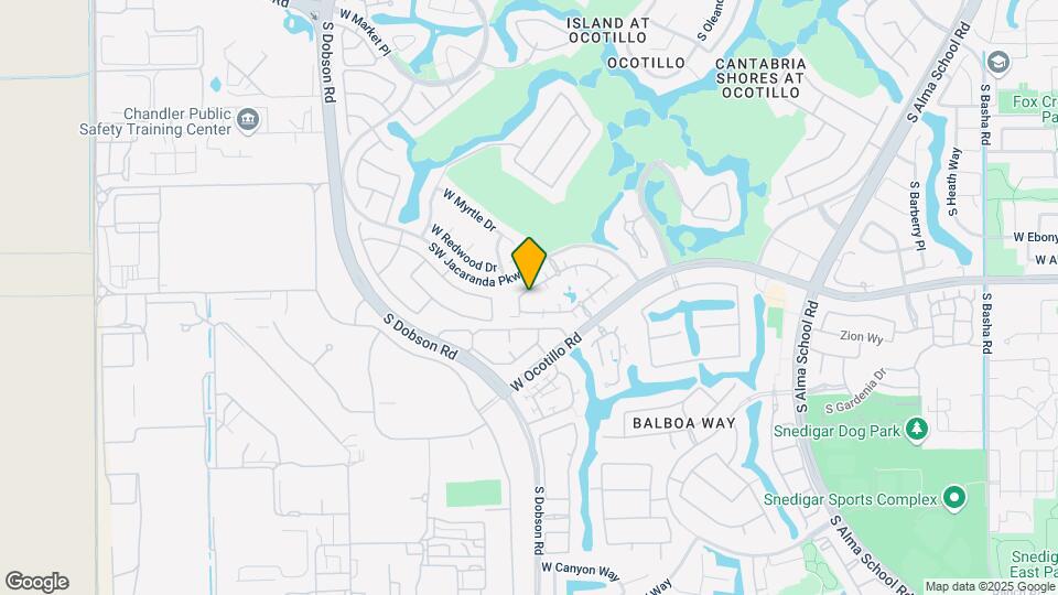 2075 W Olive Way Map and Location Details