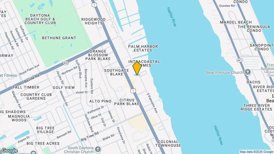 1800 S Palmetto Ave Map and Location Details