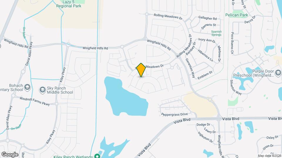 1905 Evening Shadows Dr Map and Location Details