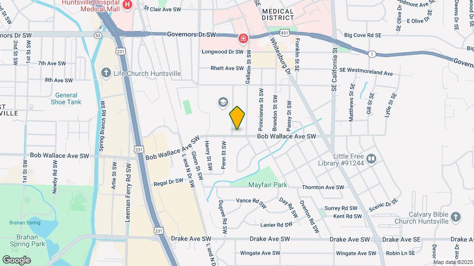 2337 Billie Watkins St SW Map and Location Details