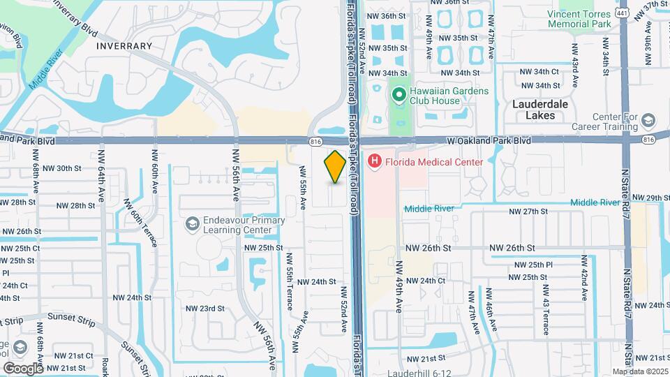 2840 NW 55th Ave Map and Location Details