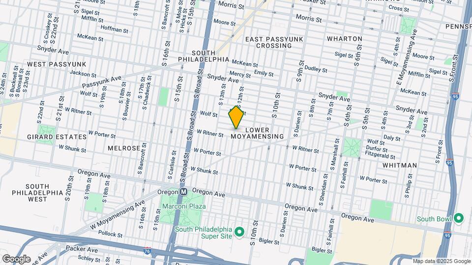 2329 S 12th St Map and Location Details