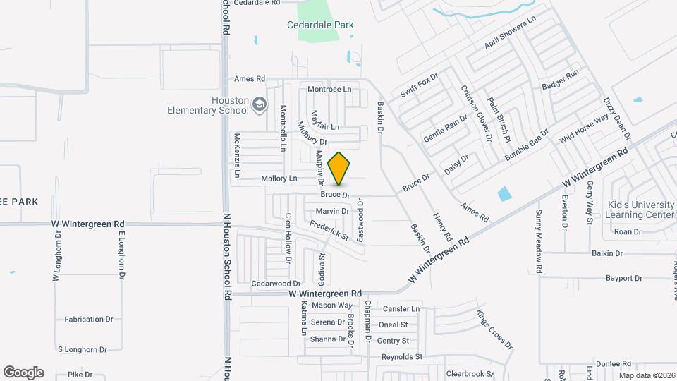 2115 Bruce Dr Map and Location Details