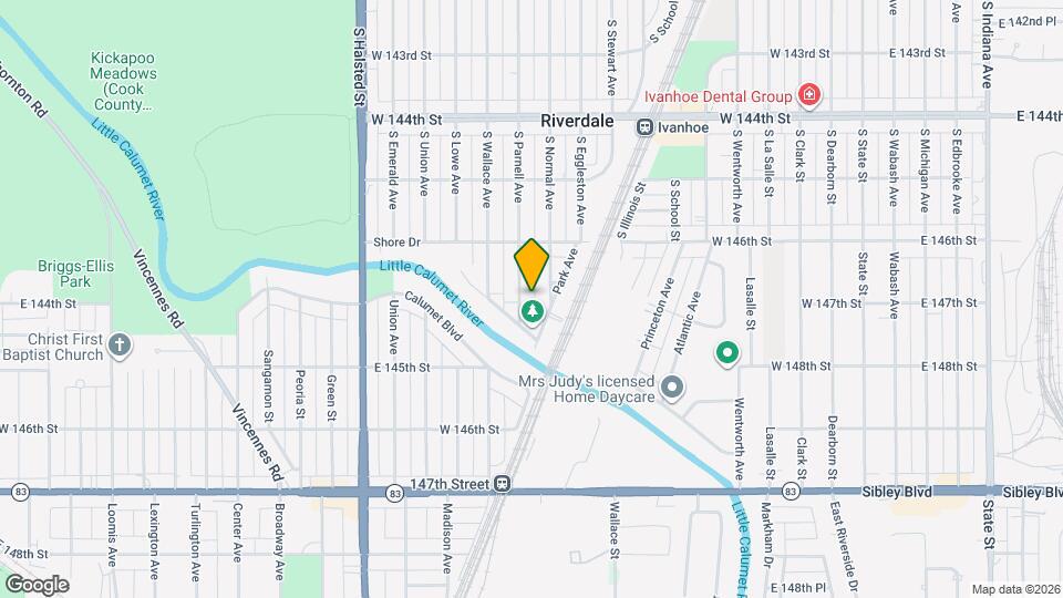 14337 Parnell Ave Map and Location Details