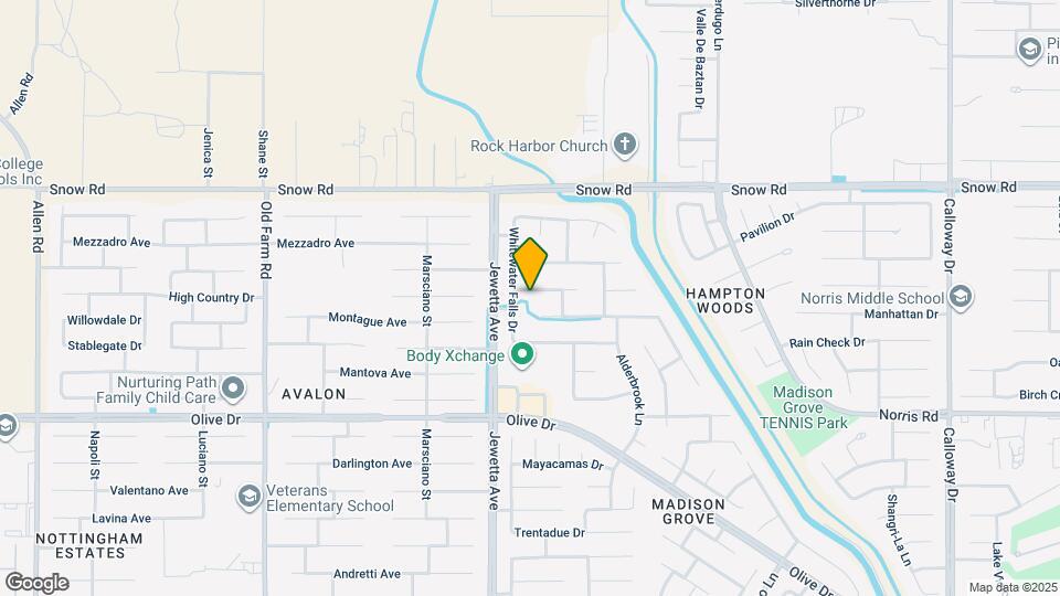 11127 Dawson Falls Ave Map and Location Details