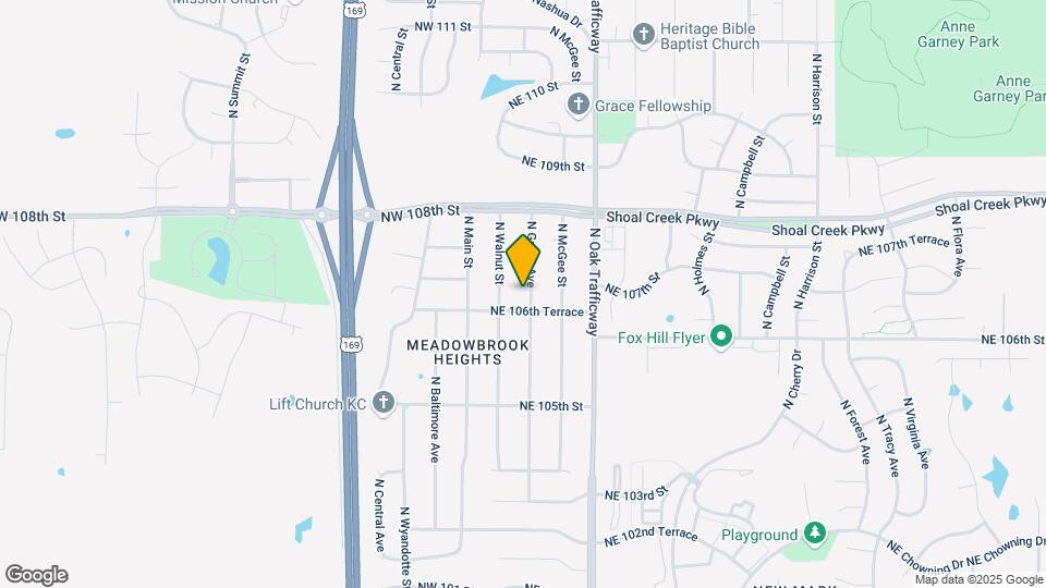 10636 N Grand Ave Map and Location Details