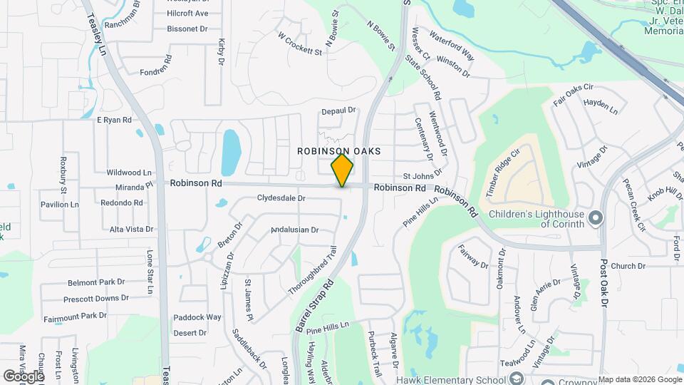 3625 Clydesdale Dr Map and Location Details