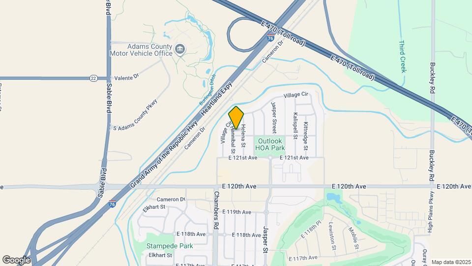 12204 Hannibal St Map and Location Details