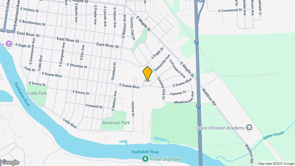 1745 E Duane Blvd Map and Location Details