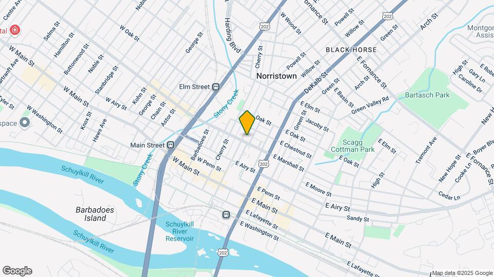 606 - 608 Swede St Mapa y Detalles de la Ubicación