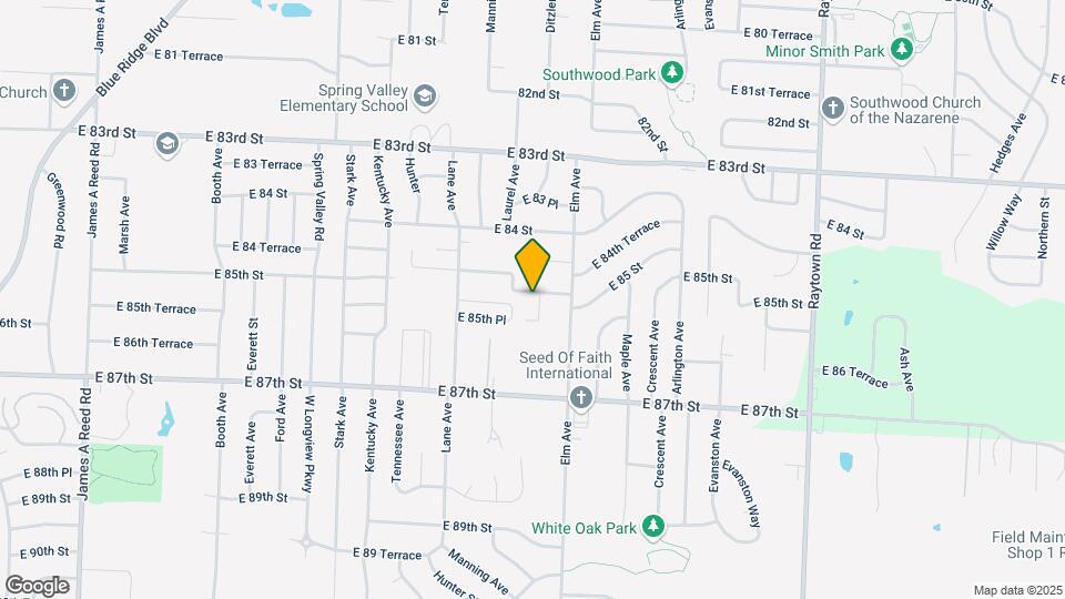 8500 Ditzler Ave Mapa y Detalles de la Ubicación