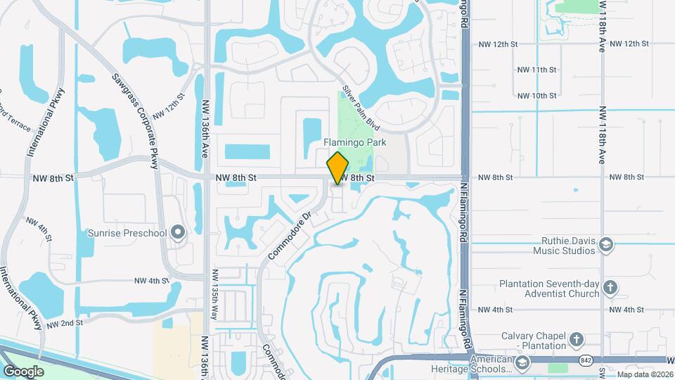 13212 NW 7th Dr Map and Location Details