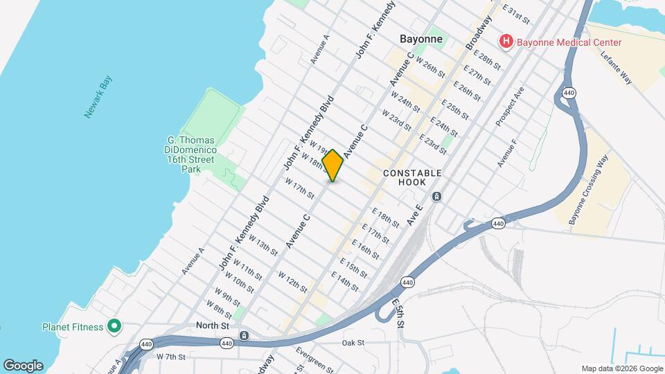 418 Avenue C, Unit 2 Mapa y Detalles de la Ubicación