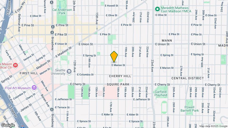 1706 E Marion St Map and Location Details