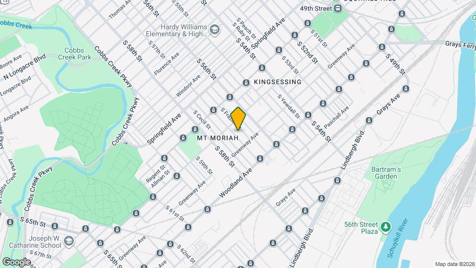 2033 S 57th St Map and Location Details