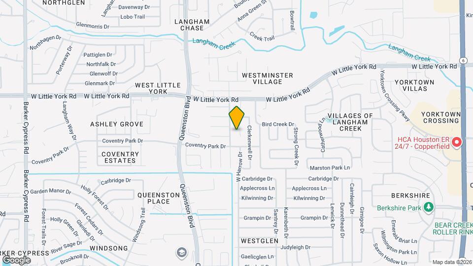 5819 W Harrow Dr Map and Location Details