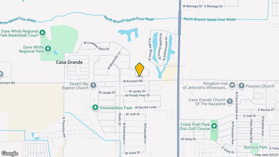 597 W Mirage Loop Map and Location Details