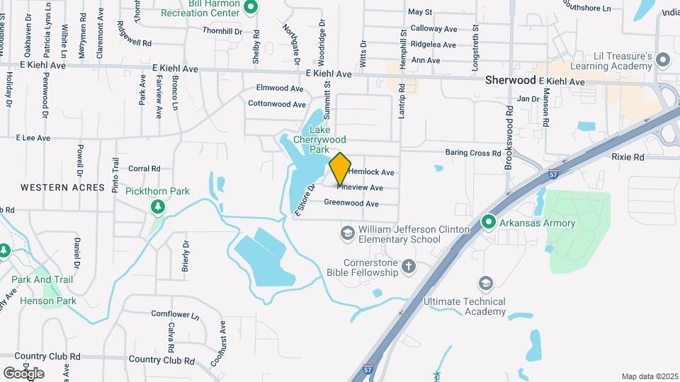 110 Pineview Ave Map and Location Details