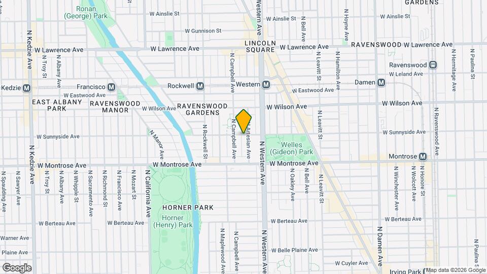 2443 W Sunnyside Ave, Unit 6C Mapa y Detalles de la Ubicación