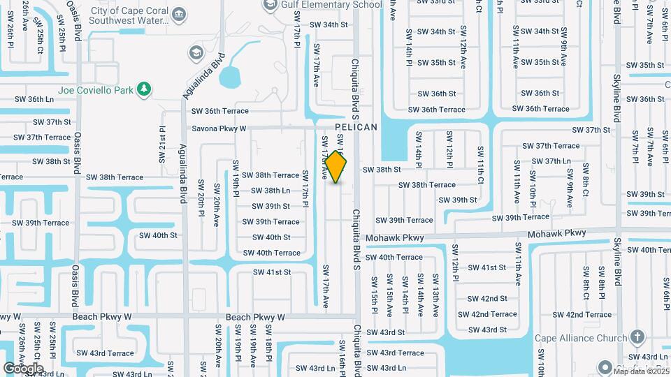 3816 SW 16th Pl Mapa y Detalles de la Ubicación
