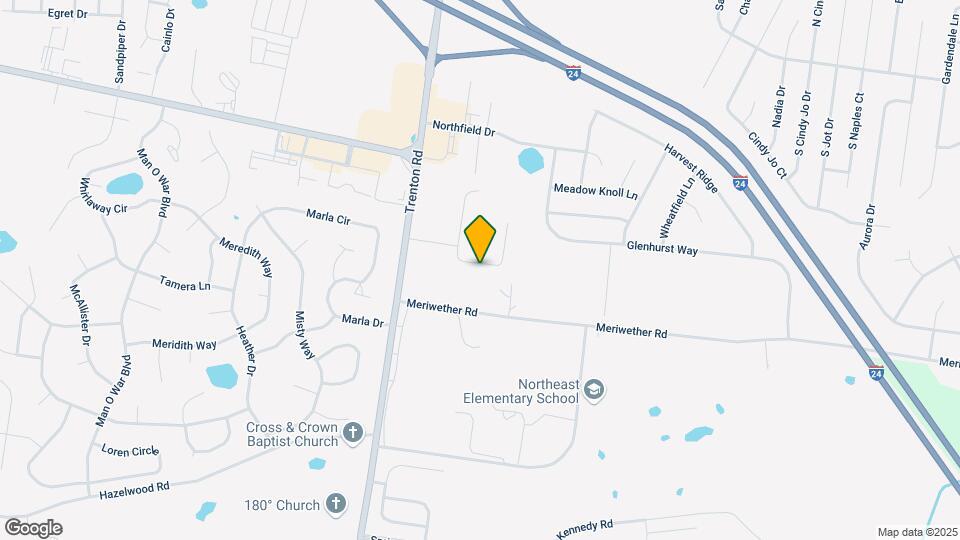 980 Culverson Ct Map and Location Details