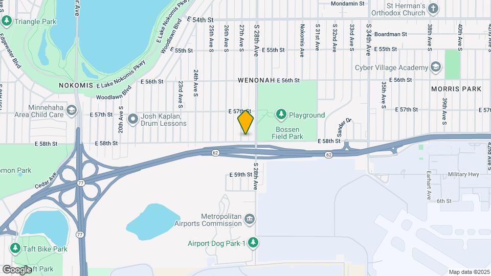 5753 27th Ave S Map and Location Details