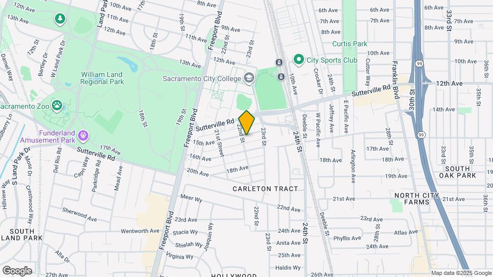 4103 22nd St Map and Location Details