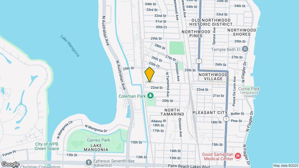1124 23rd St Map and Location Details