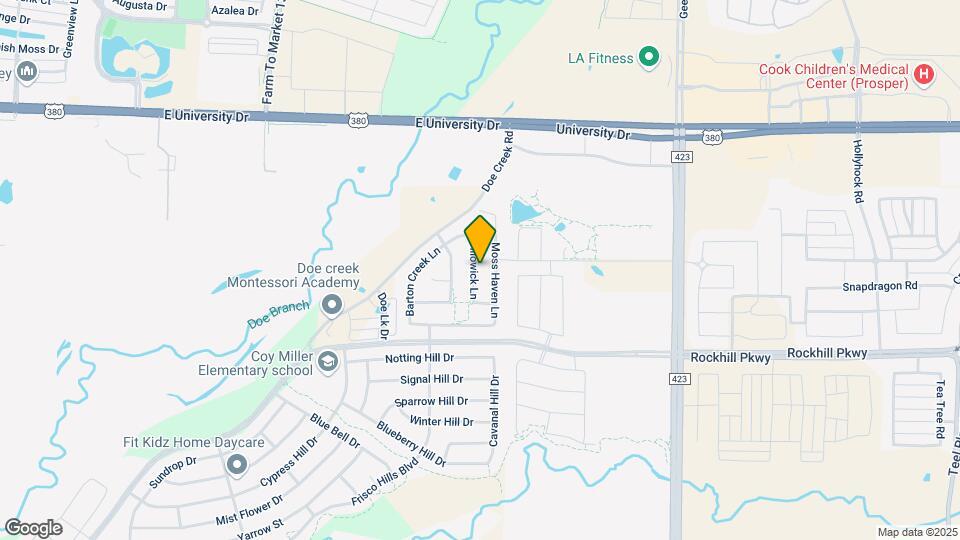 16356 Willowick Ln Map and Location Details