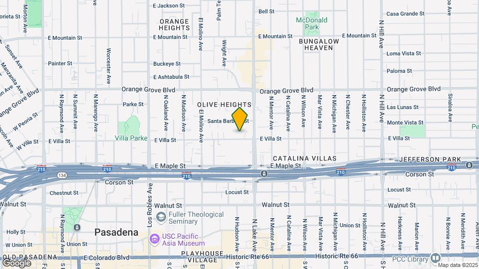 815 E Villa St Mapa y Detalles de la Ubicación