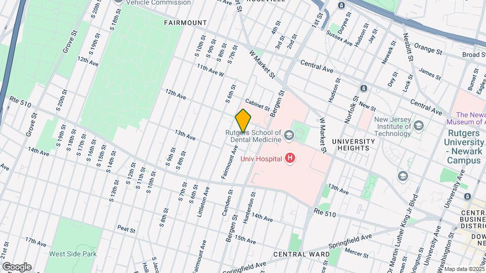 148 Fairmount Ave Map and Location Details