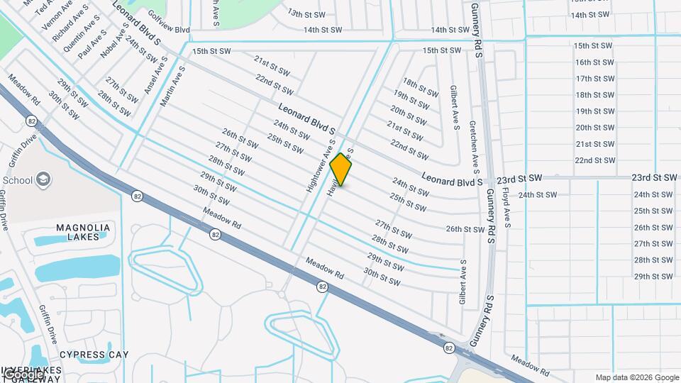 4545 26th St SW Map and Location Details