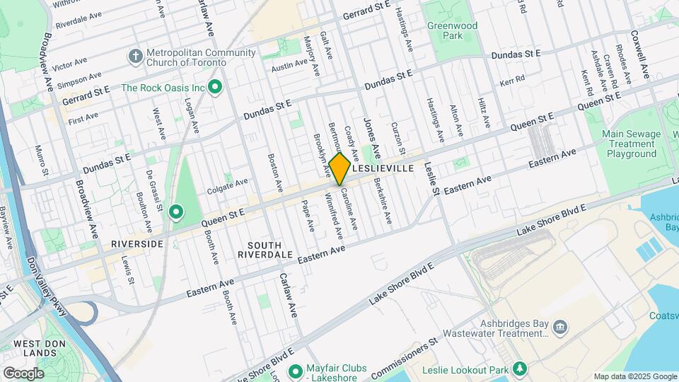 110 Caroline Ave Map and Location Details