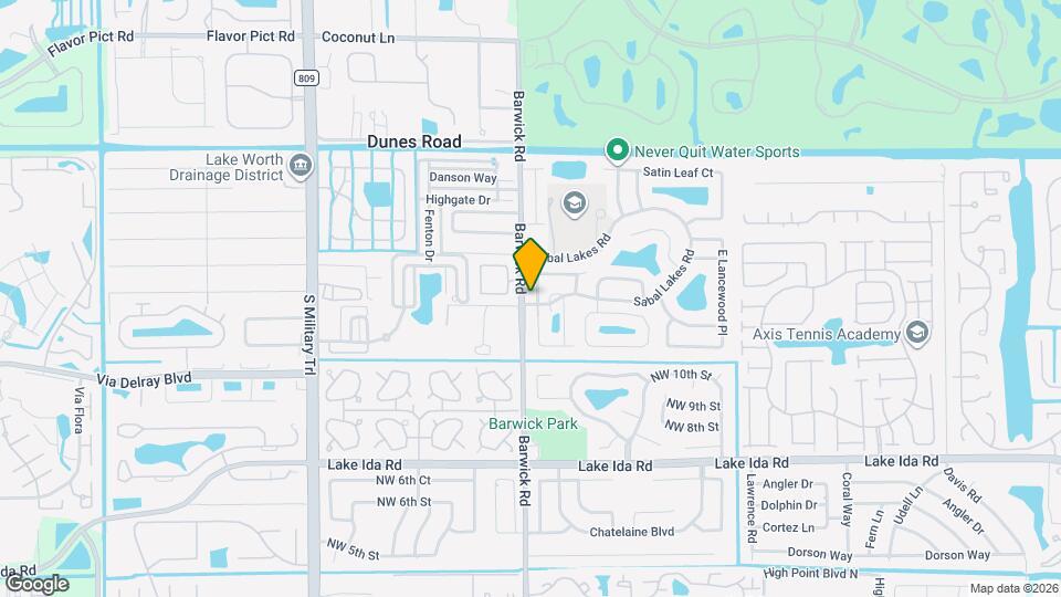 1250 W Magnolia Cir Map and Location Details